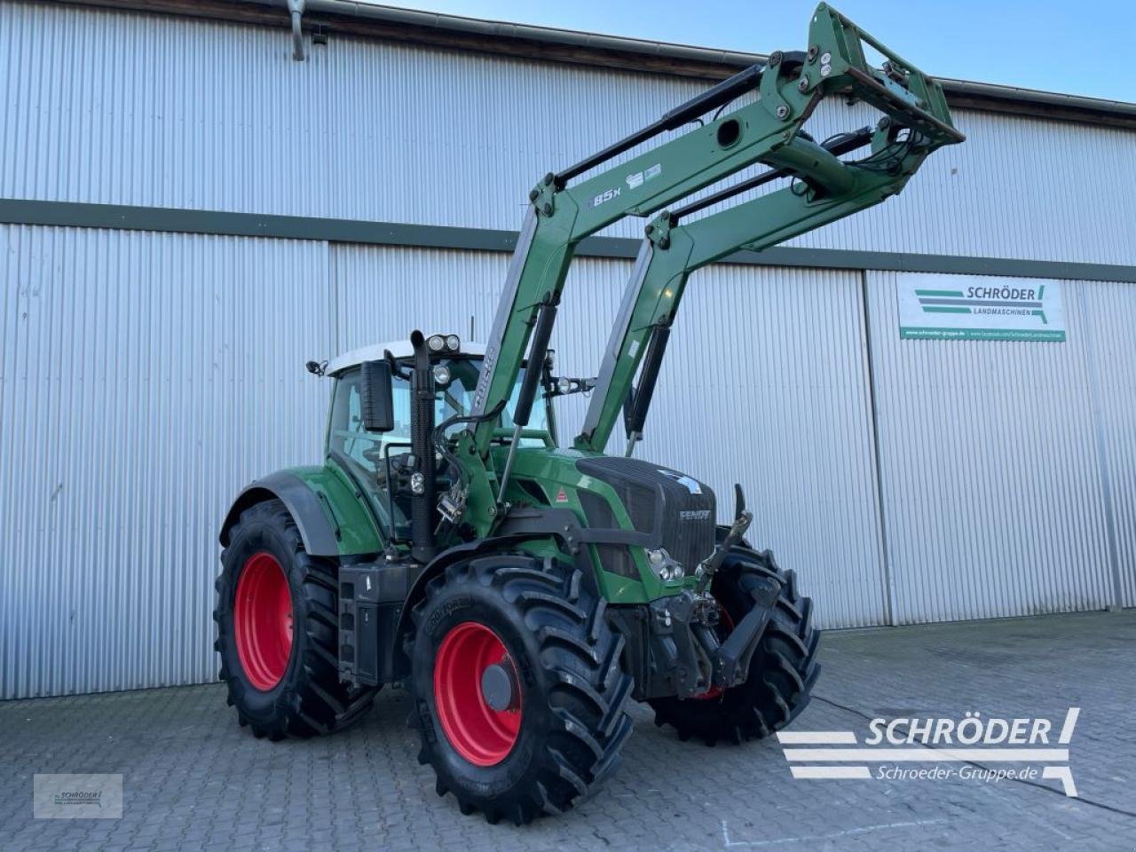 Traktor des Typs Fendt 828 SCR PROFI PLUS | FRONTLADER | RTK, Gebrauchtmaschine in Wildeshausen (Bild 1)
